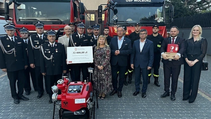 OSP Wolbórz z nowoczesnym sprzętem