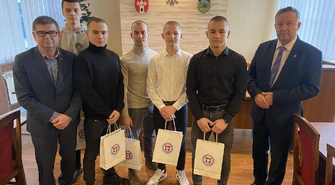 Odebrali stypendia za sportowe sukcesy