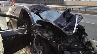 Zderzenie z pługo-solarką na A1 pod Piotrkowem