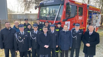 Nowoczesny średni samochód ratowniczo-gaśniczy dla OSP Lubiaszów