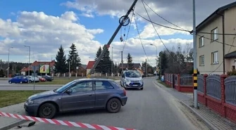Ukrył się przed policjantami... pod kocami