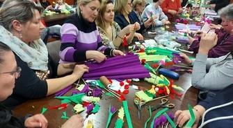 Florystyczne warsztaty w Woli Krzysztoporskiej