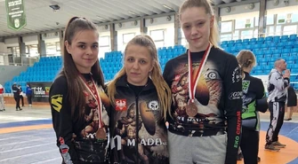 Medal Mistrzostw Polski dla zapaśniczek AKS