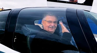 Legendarny pilot doświadczalny odwiedził Piotrków