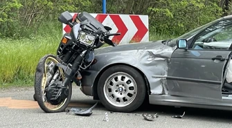 Niebezpieczny wypadek na Wierzejach