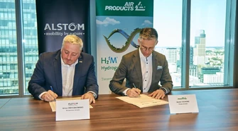 Alstom i Air Products podpisują umowę na opracowanie zeroemisyjnych rozwiązań w transporcie w Polsce