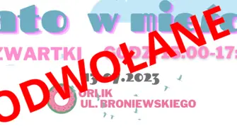 Czwartkowy festyn odwołany