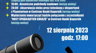 Noc perseidów czyli spadających gwiazd!