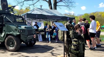 Leopard "gwiazdą" pikniku wojskowego