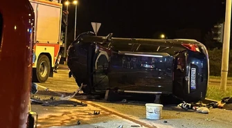 Groźny wypadek na skrzyżowaniu Sikorskiego i Concordii