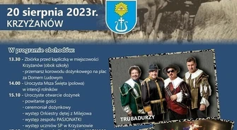 Wola Krzysztoporska zaprasza na dożynki