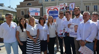 Koalicja odsłoniła karty. Kandydaci zaprezentowali się w Rynku Trybunalskim