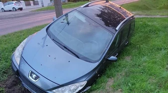 Zderzenie osobówek na Wojska Polskiego