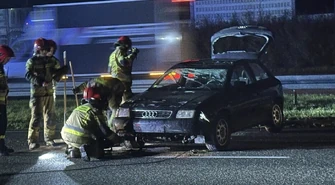 Groźny wypadek na Miast Partnerskich