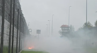 Pożar w Areszcie Śledczym