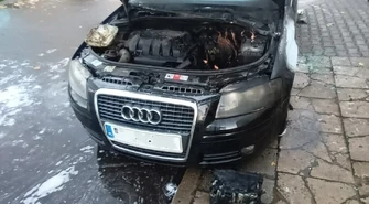 Kto podpalił audi?