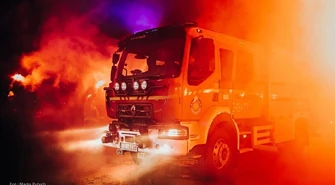 Kolejna jednostka z powiatu z nowym samochodem strażackim