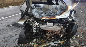 Zderzenie dwóch samochodów na DK 12. Jedna osoba nie żyje