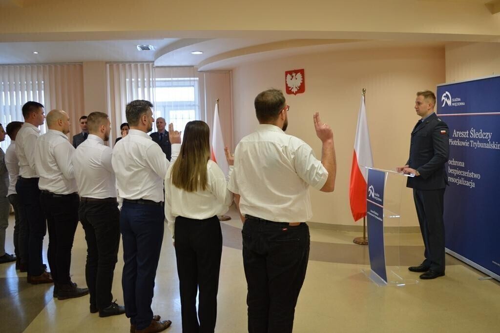 Funkcjonariusze złożyli ślubowanie