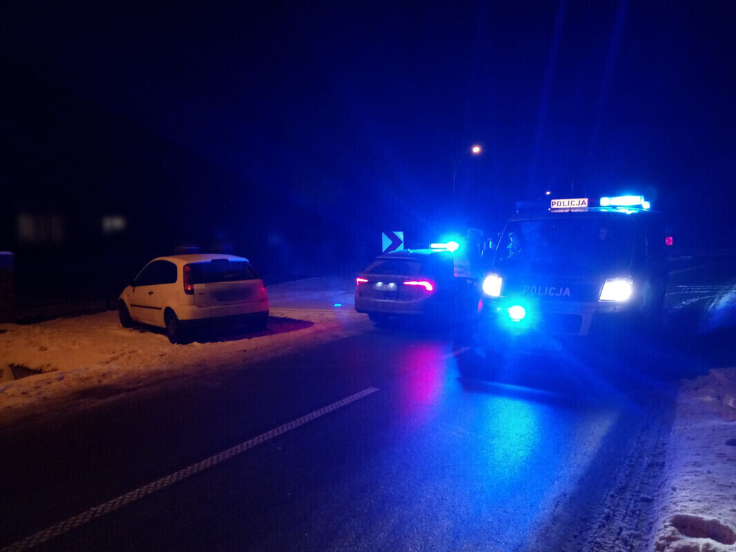 Nietrzeźwa spowodowała kolizję. Jechała z dzieckiem