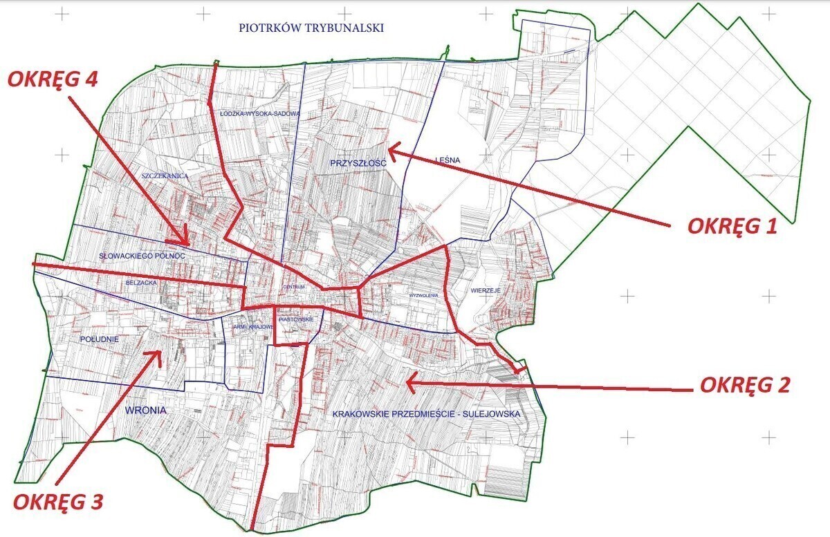Zmiany w okręgach wyborczych. Publikujemy wykaz ulic