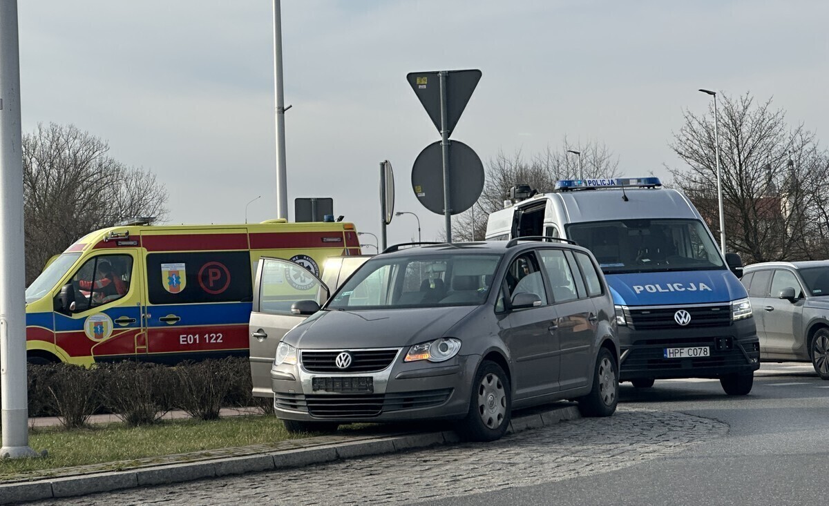 Dwa wypadki z udziałem rowerzystów