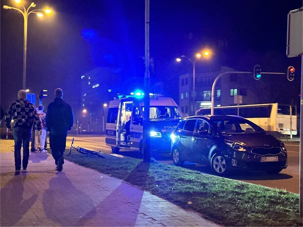 Kolejne potrącenie rowerzysty