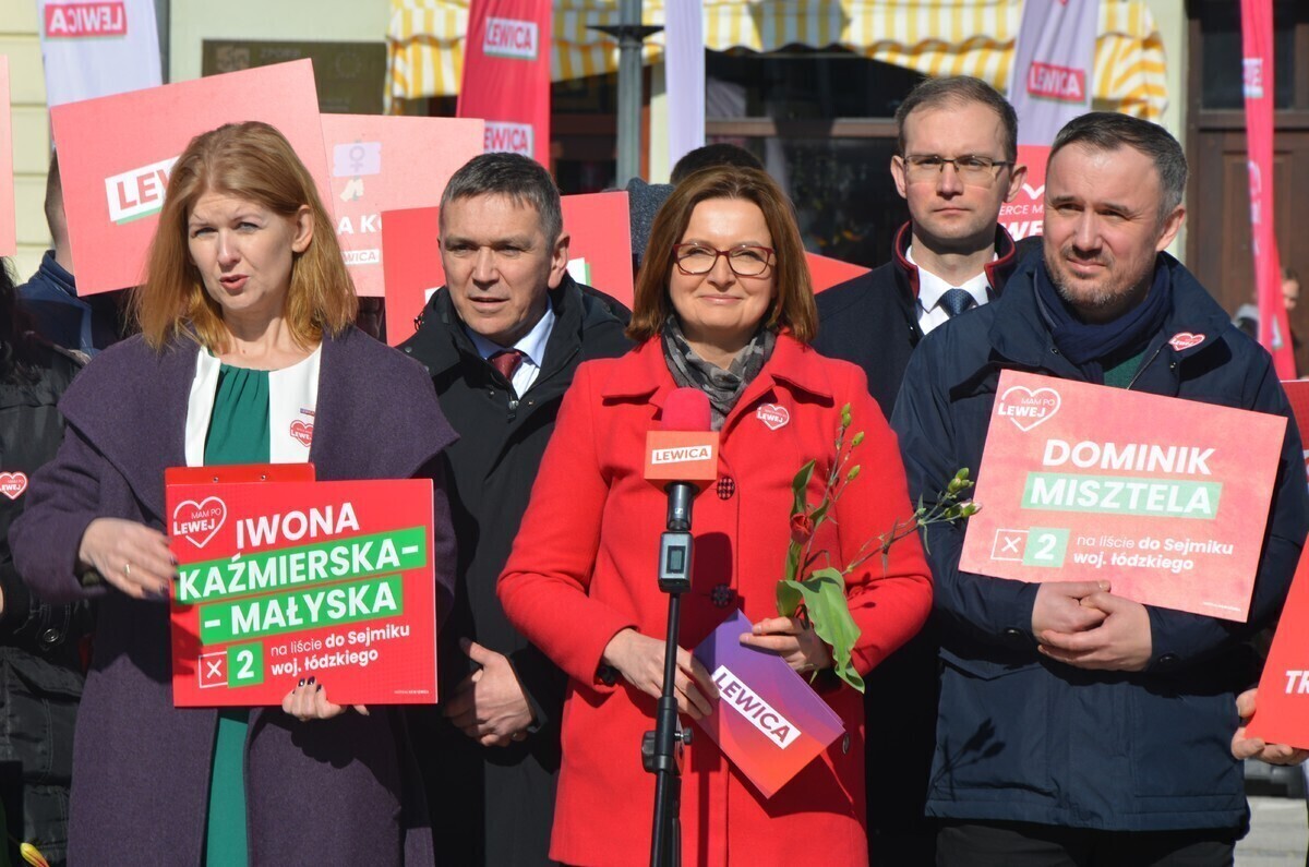 Bus Lewicy zawitał do Piotrkowa