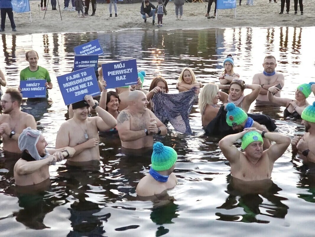 Wielkie zakończenie sezonu morsowania