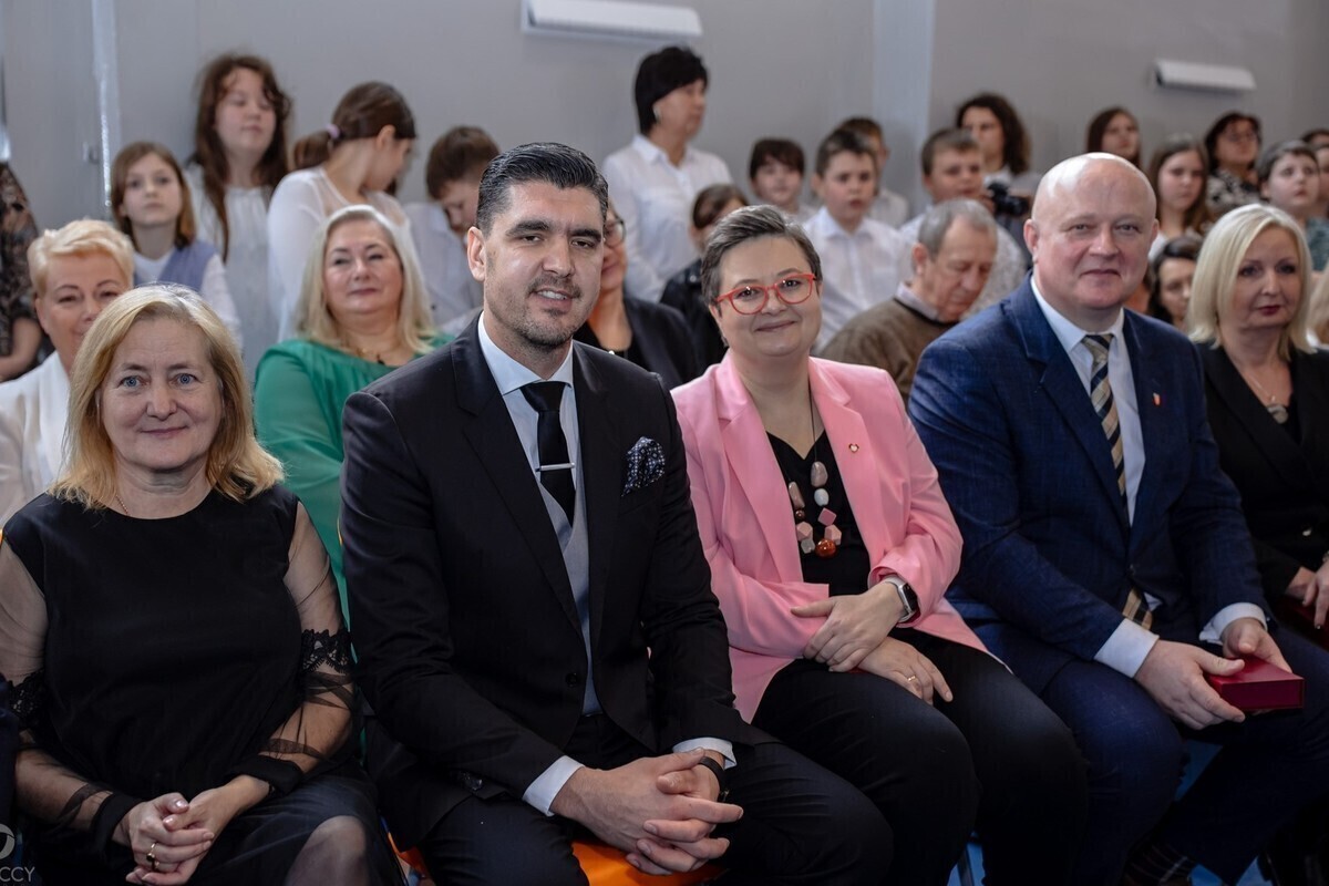 Katarzyna Lubnauer odwiedziła szkołę w Niechcicach