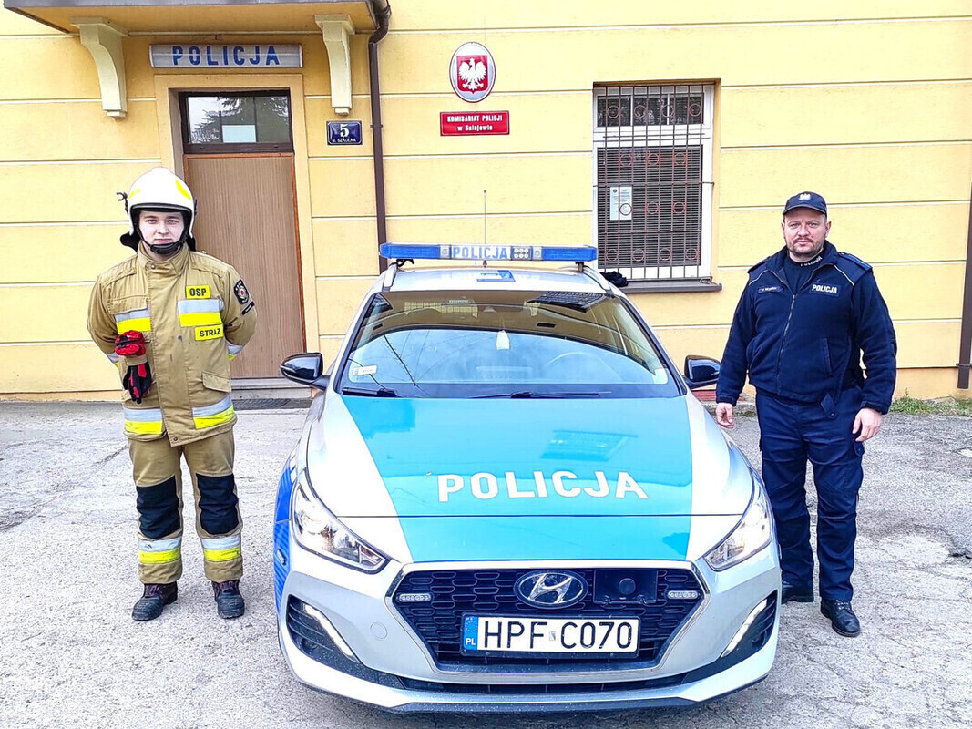 Uratowali życie 9-miesięcznego Leona