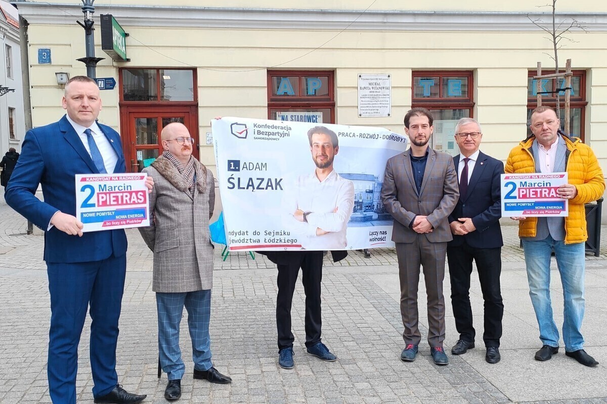 Konfederacja zaprezentowała listę kandydatów którzy powalczą o samorząd