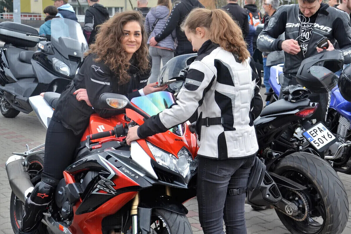 Rozpoczęcie sezonu motocyklowego w Piotrkowie