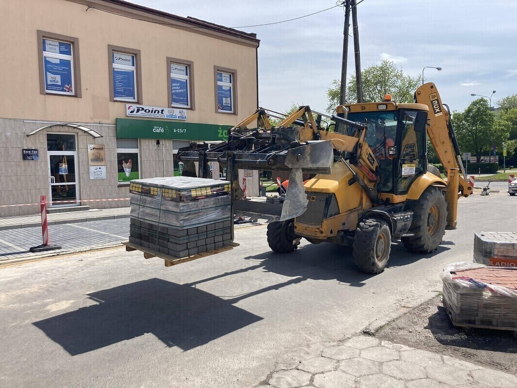 Nowy chodnik na Próchnika