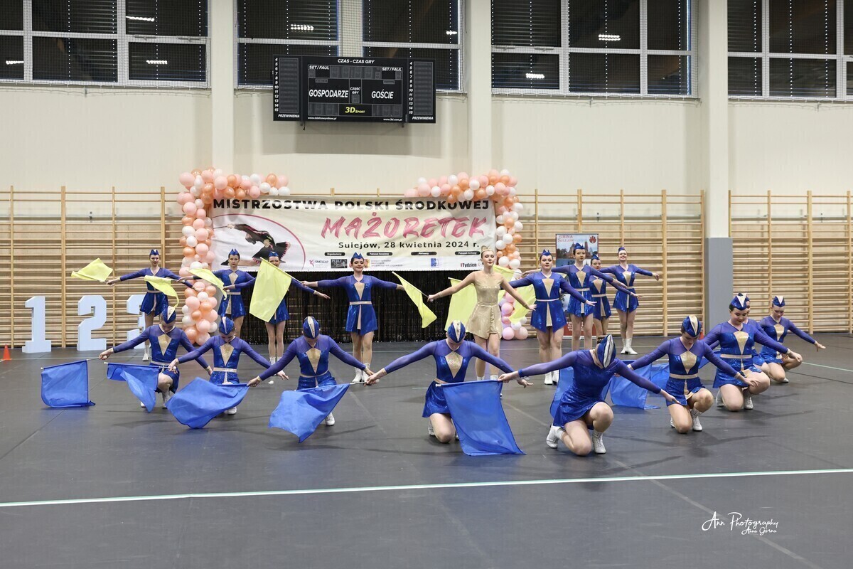 Świetne występy mażoretek z Sulejowa