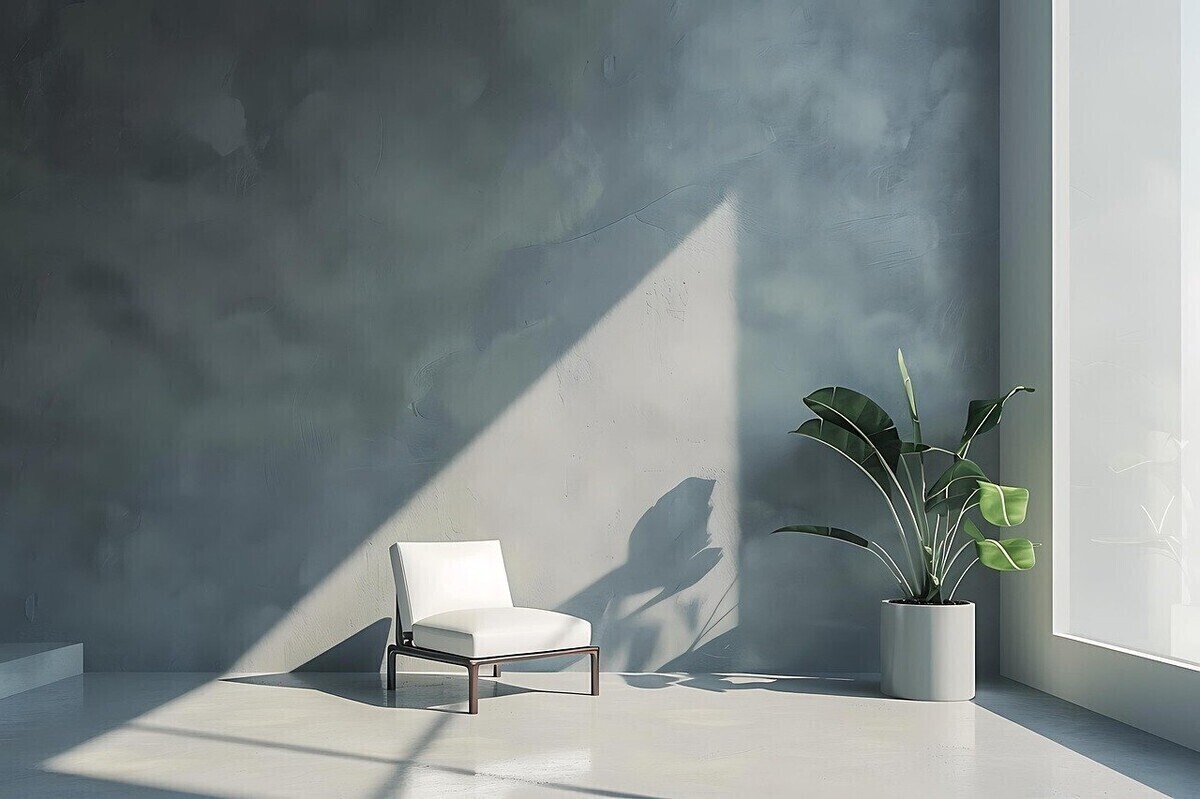 Krzesła loftowe szarość w roli głównej