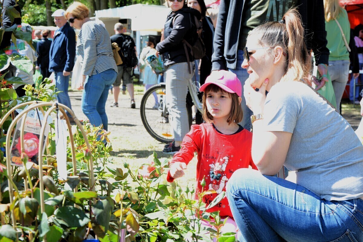 Tłumy na targach ogrodniczych