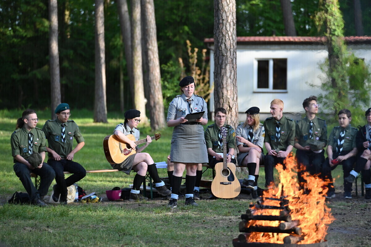 Harcerze świętowali 35-lecie szczepu Matecznik