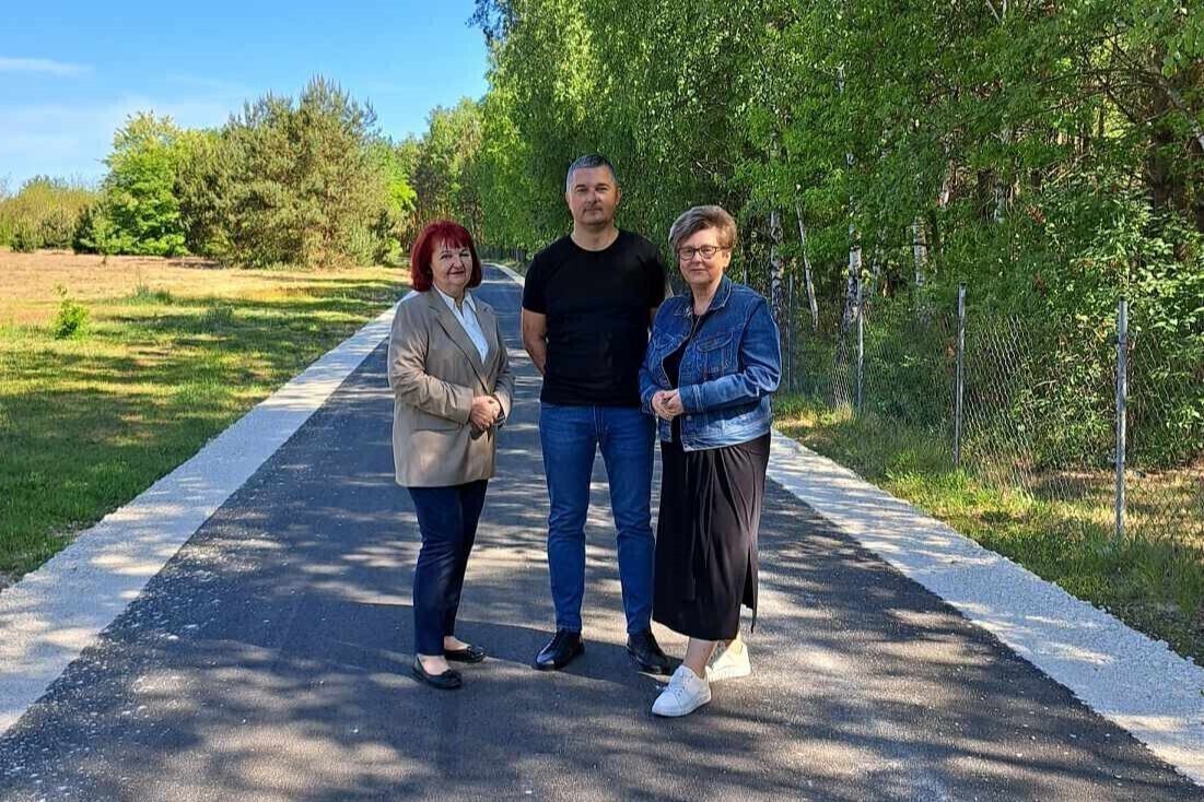 Modernizacja dróg w gminie Łęki Szlacheckie