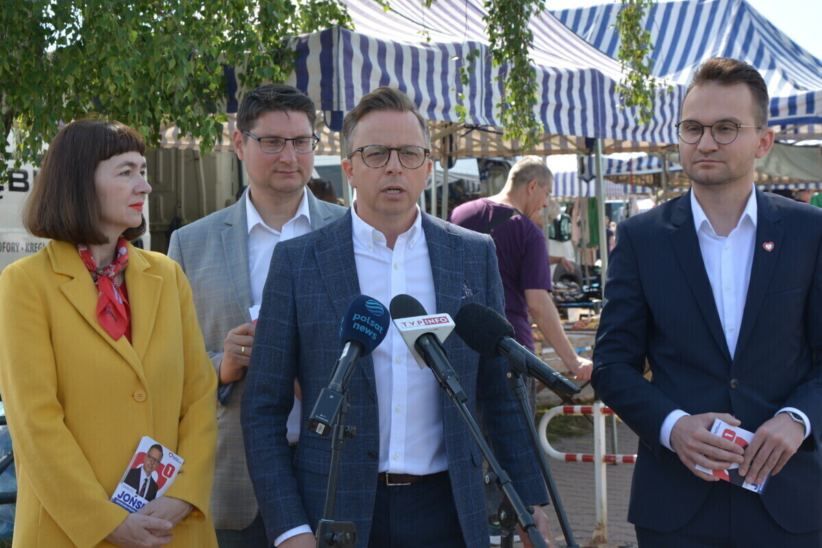 Kwestia bezpieczeństwa dotyczy wszystkich Polaków. Dariusz Joński w Piotrkowie Trybunalskim