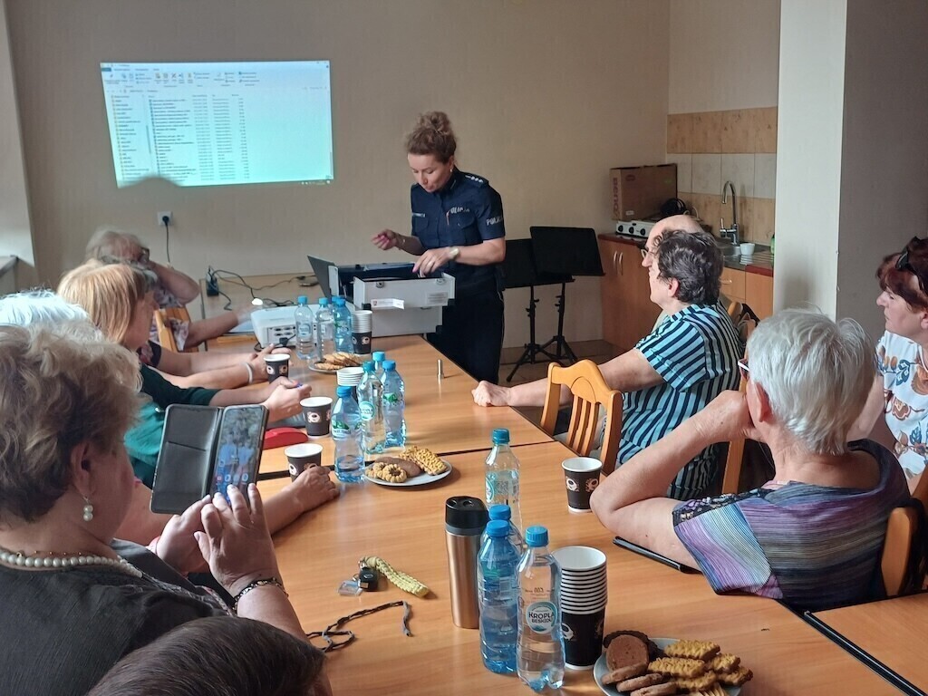 O bezpieczeństwie seniorów w gminie Wolbórz