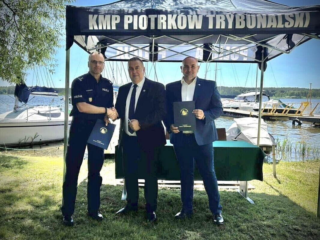 Będzie więcej policji i ratowników wodnych nad Zalewem Sulejowskim