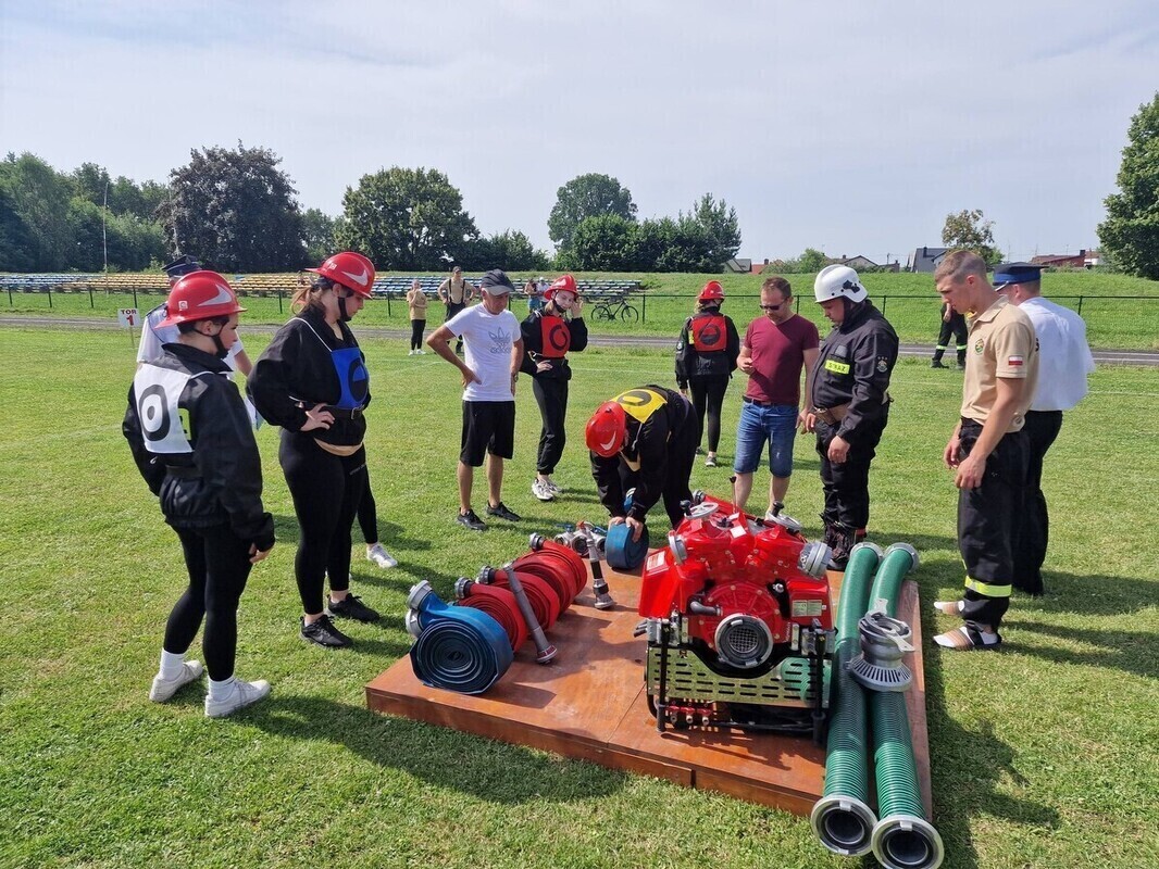 Gminne Zawody Sportowo-Pożarnicze w Rozprzy