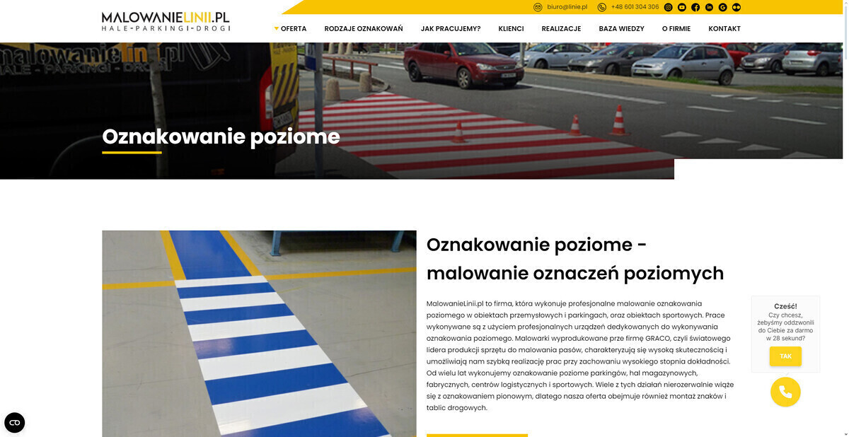 Co to jest oznakowanie poziome grubowarstwowe