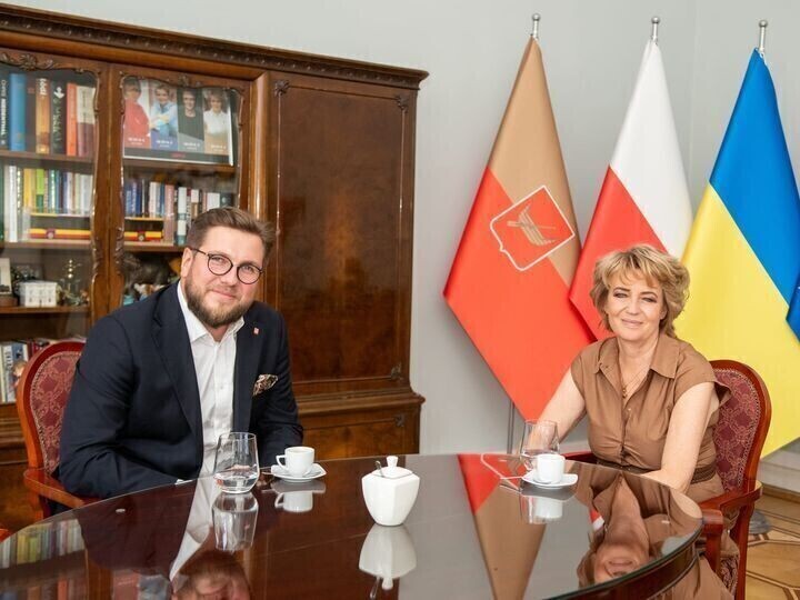 Spotkanie prezydentów Piotrkowa i Łodzi