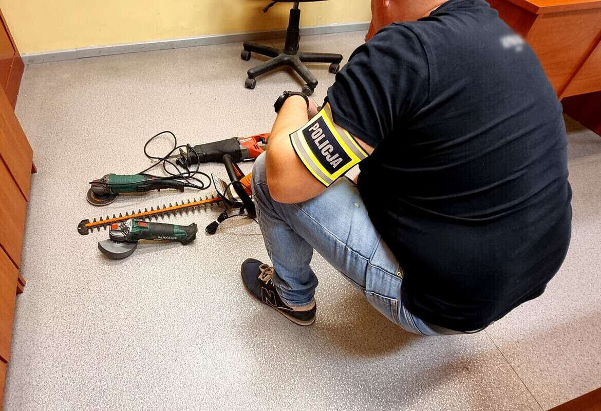 100 gramów metamfetaminy kradzież elektronarzędzi. 29-latek zatrzymany