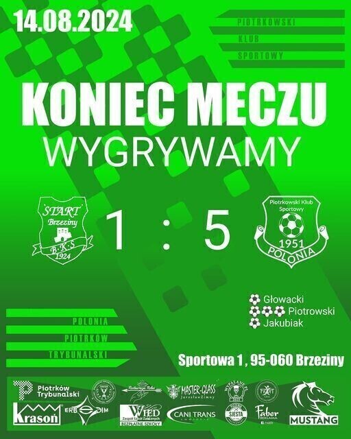 IV liga. Polonia rozgromiła Start