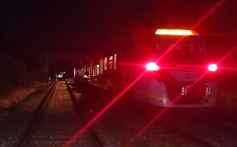 Śmiertelne potrącenie na torach