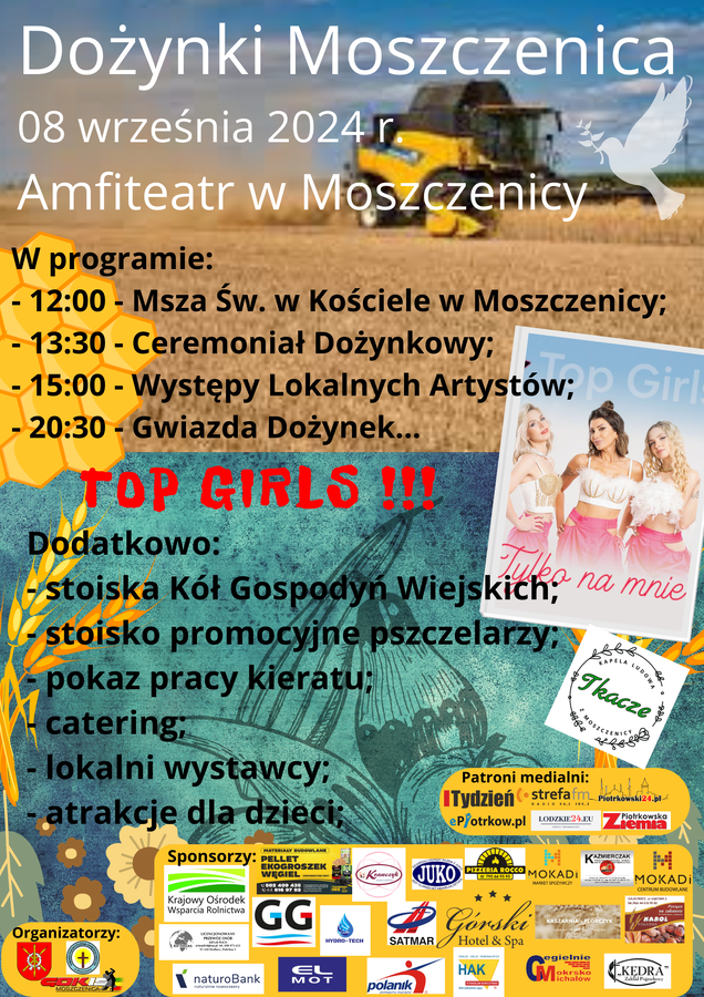 Dożynki Gminne w Moszczenicy