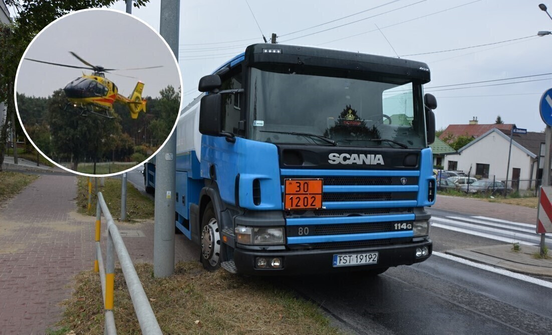 Potrącenie dziecka na pasach w Sulejowie